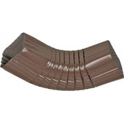 AMERIMAX HOME PRODUCTS 2526519 2 in x 3 in B or Side Elbow Brown Aluminum, Two-by-Three