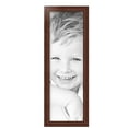 thumbnail image 2 of ArtToFrames 8" x 25" Cherry Picture Frame, 8x25 inch Red Wood Poster Frame (WOM-4084), 4 Pack, 2 of 7