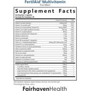 FertilAid for Men and Countboost Combo Fertility Supplements (1 Month Supply)