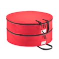 thumbnail image 2 of Christmas Decor Home Textile Storage Wreath Storage Container Christmas Wreath Storage Bag 2 Layer Storage Thickened Cloth Water Proof Material With Zipper Reinforced Handle Dusts Proof Red, 2 of 5