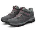 thumbnail image 2 of Zapatos Deportivos Para Caminar Zapatos casuales de invierno con forro de felpa, zapatillas de deporte de talla grande para hombres y mujeres (gris oscuro 42) Likrtyny Para Estrenar, 2 of 9