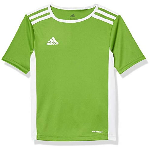 adidas Boys' Entrada 18 AEROREADY Primegreen Recycled Materials Soccer Short Sleeve Jersey adidas Boys' Entrada 18 AEROREADY Primegreen Recycled Materials Soccer Short Sleeve Jersey