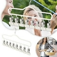 thumbnail image 1 of Space Saving Sock Drying Hanger With Clips For Efficient Laundry Organization In Compact Living Areas, 1 of 6