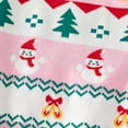 thumbnail image 5 of URMAGIC Toddler Boys Girls Holiday Santa Clause Lovely Snowman Print Pullover Sweater Christmas Knitwear Coat, 5 of 9