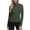 Army Green, variant on Rash Guard for Women Full Zip, Zip Up Long Sleeve Swim Shirts for Women, Surfing Top Sun & UV Protection S-5XL