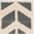 thumbnail image 4 of SAFAVIEH Chatham Easton Zigzag Stripes Wool Runner Rug, Dark Grey/Ivory, 2'3" x 11', 4 of 5