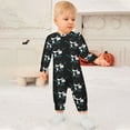thumbnail image 3 of Ninja Kidz Baby Onesie Romper Footless Infant Long Sleeve Jumpsuit for Boys Girls, 3 of 8