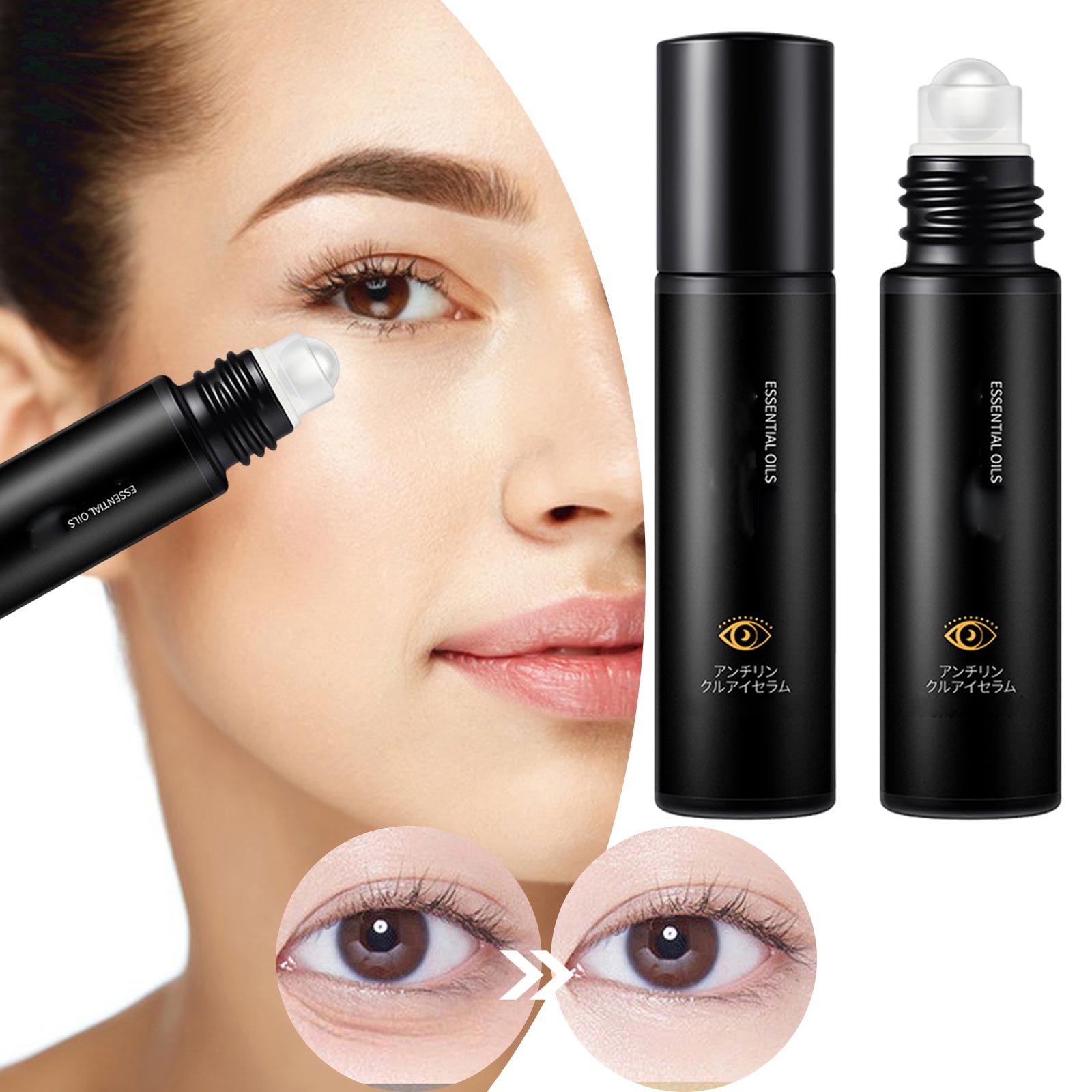 Zevorify Augenroller Für Männer – Kühlender Roll-on Gegen Augenringe & Tränensäcke