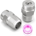 thumbnail image 1 of Boquillas limpiadoras de superficies Valve MEANLIN 40° 1/4" NPT 4000 PSI, 1 of 6