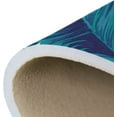 thumbnail image 7 of SKYSONIC 72x48in Natural Tropical Leaves Area Rug, Summer Dark Green Non-Slip Floor Carpet for Indoor Living Dining Room and Bedroom Area, 7 of 7
