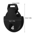 thumbnail image 5 of LYTMENT 6pcs Golf Club Number Tags Heart-Shaped Rotating Counter Ideal For Golf Accessories Golf Club Head Covers Marker, 5 of 8