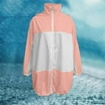 thumbnail image 4 of TTHXQING Impermeables Para La Lluvia Mujer Outdoor Waterproof Hooded Active Mountaineering Poncho Rain Packable Rain Jacket Rain Ponchos for Adults, 4 of 6