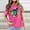 Hot Pink, variant on QHWAUAKFBN T Shirts For Women Trendy Graphic The 80's Shirt Vintage 80S Music Party Short Sleeve Blouse Tshirts Top