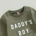 thumbnail image 5 of Baby Boy Outfits Long Sleeve Pullover Sweatshirt Toddler Boys Pants Clothes Set Fall Winter 2Pcs Outfits Boys Outfits Set 12 Months-18 Months, 5 of 8
