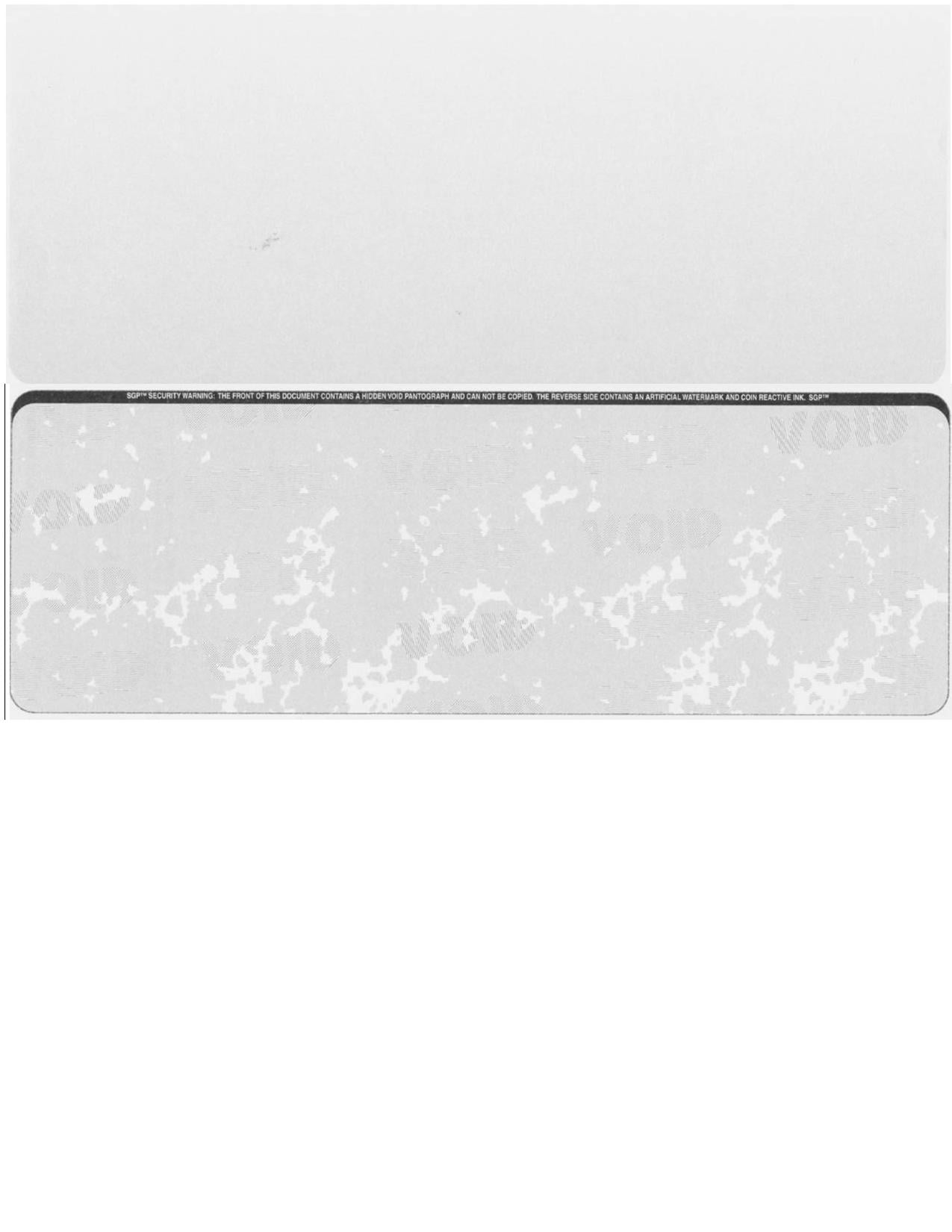 Zapco Security Check Paper, 24lb w OffWhite Marble Pattern, 81/2" x 11", Microperfed w Check