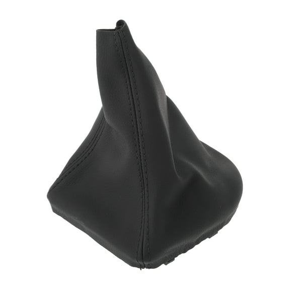 Unique Bargains  Gear Shift Stick Gaiter for BMW E60 E61 2004-2008 Gear Stick Knob Cover Boot Shift Cover Dustproof Leather 1 Pc Black