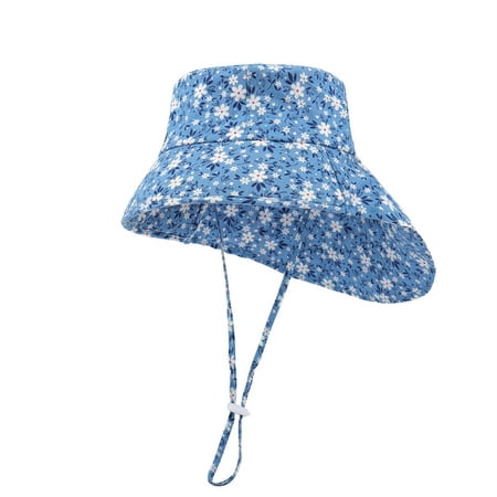 

Ausyst Baby Hats Clearance! Toddler Baby Summer Sun Protection Fashion Print Outdoor Sun-hat Cute Sunscreen Hat Cap Toddler Hat