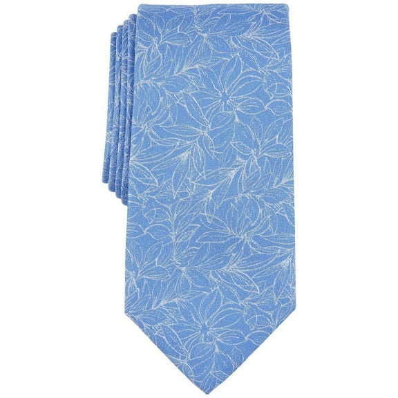 Michael Kors Men's Botanical Blue Tie Necktie