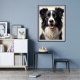 thumbnail image 7 of Diamond Art Kit for Adults, Modern Realistic Collie Print No.64 Diamond Painting for Adults Beginners, 5D DIY Diamond Art Painting Kits, Colorful Diamond Painting Craft for Home Decor 12x16, 7 of 7