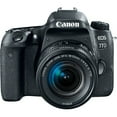 thumbnail image 2 of Canon EOS 77D DSLR Camera with 18-55mm Lens (Intl Model) - Starter Bundle, 2 of 6