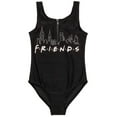 thumbnail image 1 of Friends Girls Sunsafe One Piece Swimsuit, 1 of 3