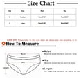 thumbnail image 2 of Bigersell Underwear Sets for Women Clearance Plus Size Cotton Underwear Women Cheeky Panty Style P-1032 Nylon Period Panties Lace Thongs Briefs Mid Waist Women Cheeky Panties Beige L, 2 of 8