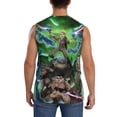 thumbnail image 4 of Poster Ghostbusters Men's Tank Top Lightweight Summer Sleeveless Tee Shirt Muscle Tank Tops Workout T-Shirts Casual Athletic Undershirts, 4 of 7