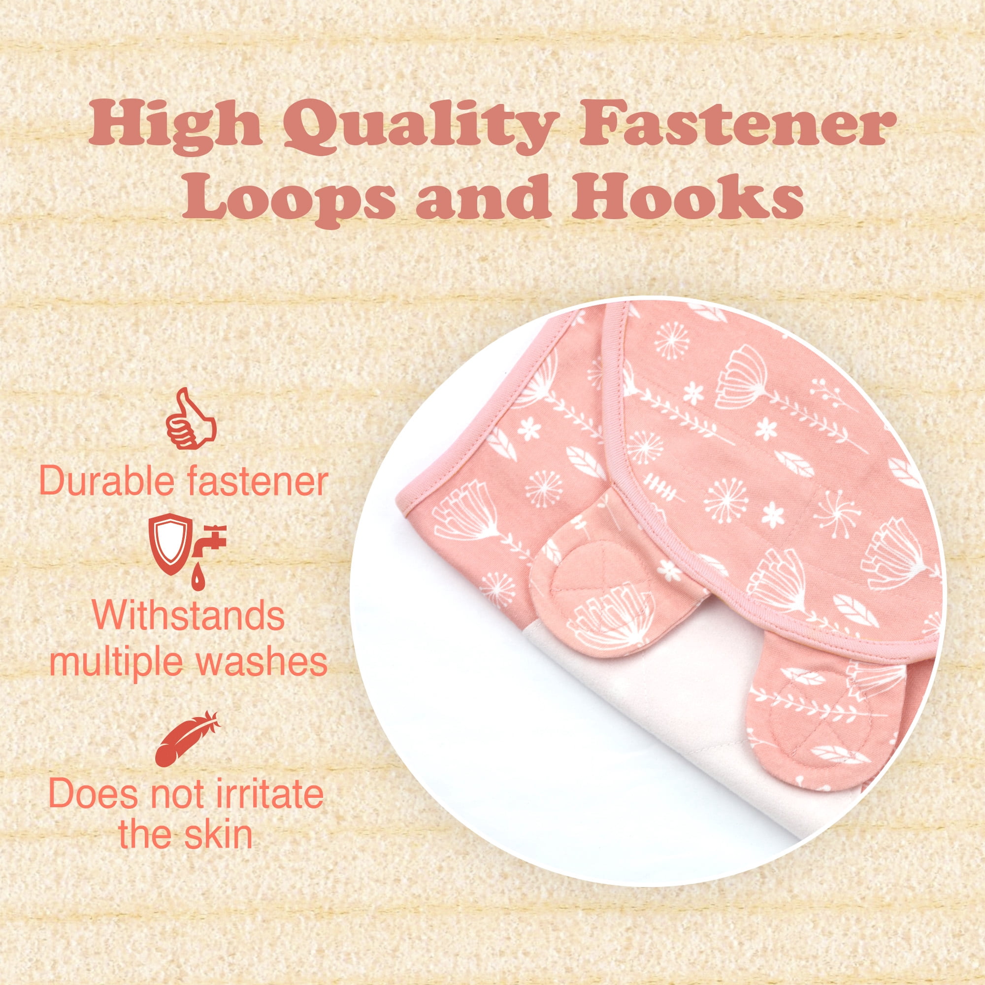 Bublo Baby Preemie Swaddles 4-7 lbs - 3-Pack Premature Babies Swaddle Sleep Sack - Organic Cotton - Premature Infant Sleeping Sack - Easy Adjustable Baby Swaddle Blanket Wrap