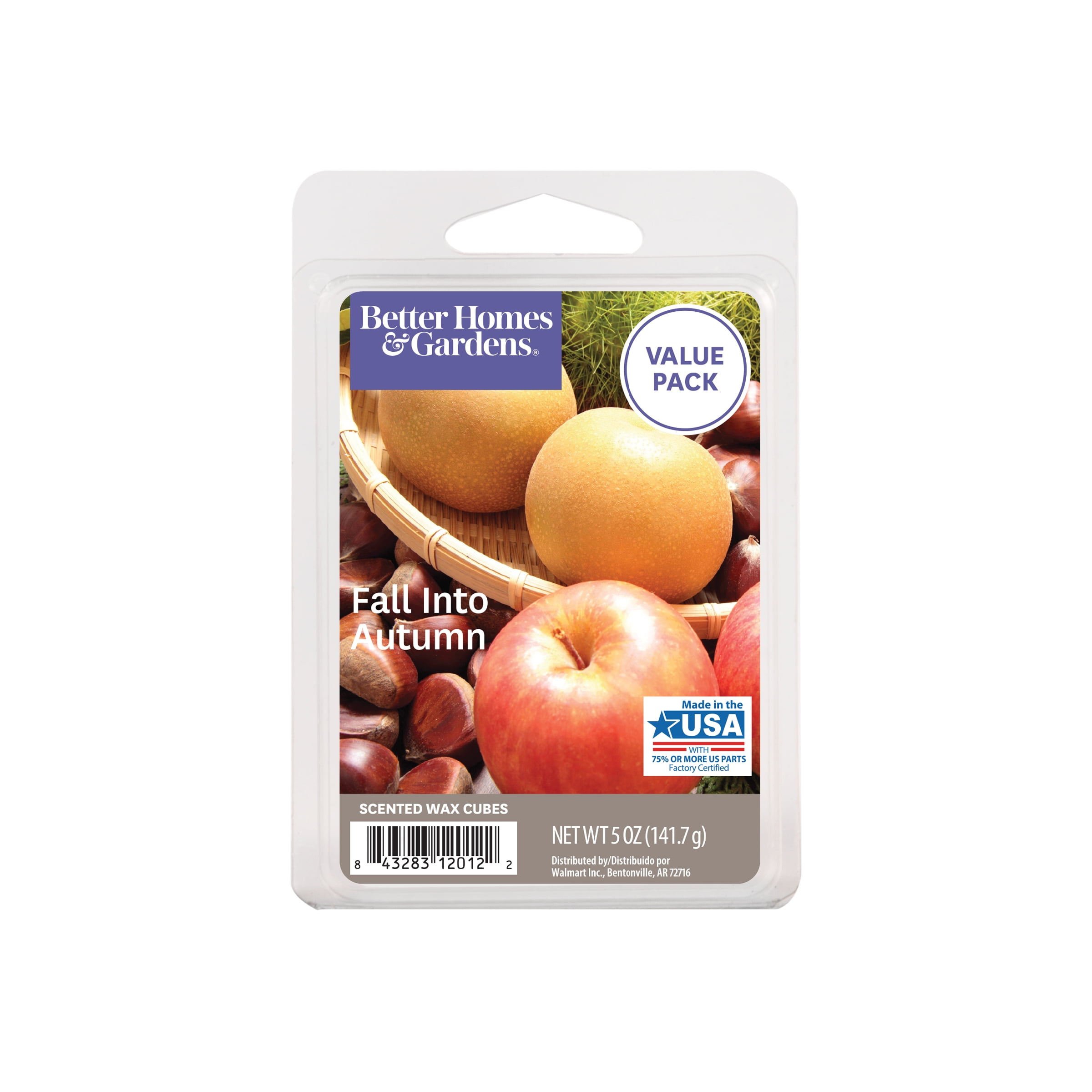 Hello Fall Scented Harvest Wax Melts Acorns  Shaped  Set of 2 Packs 