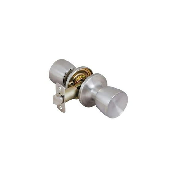 Stainless Steel Passage Knob- Tubular Carded Door Lock
