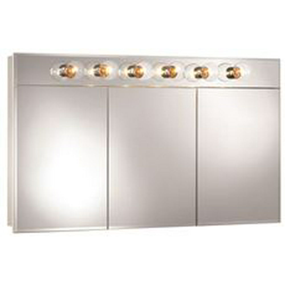 Triview Medicine 48 In. X 28 In. White Lighted