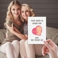 thumbnail image 4 of Cute First Mother’s Day Card, Expecting Mothers Day Card, Mothers Day Gift from Pregnant Wife, Happy Mothers Day from the Bump， First Mothers Day Gifts For New Mom Expecting Mom, 4 of 7