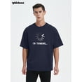 thumbnail image 3 of Whichone I'm thinking | Fun Design Mens & Big Mens Graphic T-Shirt, 3 of 9