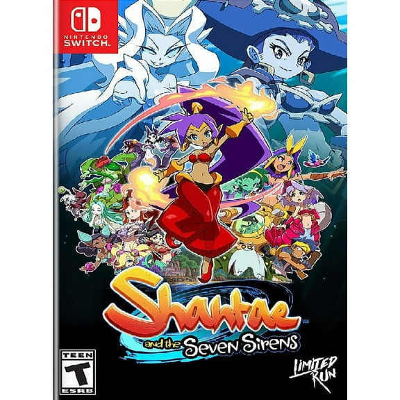 Restored Shantae and the Seven Sirens (Nintendo Switch, 2020) (Refurbished)