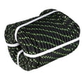thumbnail image 2 of LABLT 1/2"x200' Double Braid Polyester Rope Nylon Pulling Rope Arborist Rigging Multipurpose Bull Rigging Black, 2 of 6
