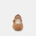 thumbnail image 4 of Dolce Vita Rodni Pecan Plush Leather Mary Jane Squared Toe Ballet Flats (Pecan Plush, 7), 4 of 8