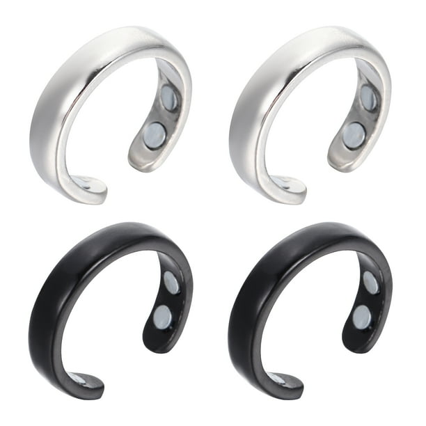 Anillos de drenaje linfático Balance Energy Finger Loop para desintoxicación linfática, adorno de mano, 4 unidades