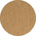 thumbnail image 1 of Ahgly Company Indoor Round Abstract Orange Contemporary Area Rugs, 7' Round, 1 of 1