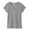 Athletic Heather, variant on Ladies' 4.7 oz. Sofspun Jersey Junior V-Neck T-Shirt