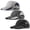 Black, Dark Grey, Light Grey, variant on 3 Pack Quick-Dry Baseball Caps with Ventilation Holes, Breathable Sun Protection Dad Hats, Adjustable Structured Crown for Hiking Outdoor Daily Use, Black/Dark Grey/Light Grey