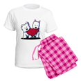 thumbnail image 5 of CafePress - Heartfelt Westies Women's Light Pajamas - Women's Short Sleeve Print T-Shirt and Pants Light Cotton Pajama Set, 5 of 7
