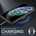 thumbnail image 6 of JETech Magnetic Case for iPhone 11 Pro 5.8-Inch Compatible with MagSafe Wireless Charging, Shockproof Phone Bumper Cover, Anti-Scratch Clear Back (Black), 6 of 7