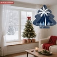 thumbnail image 4 of Stylish Metal Hanging Christmas Tree & Palm Tree Wind Spinner - Festive Garden Decor with Snowflakes & Stars for Yard, 4 of 7