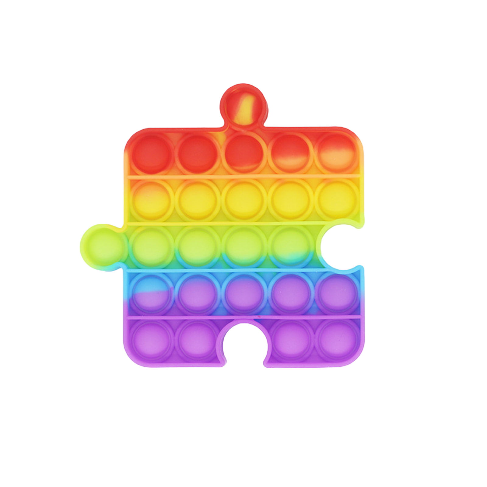 Details about   Rainbow Pop Push It Bubble Sensory Fidget Kids Toy Special Needs Stress Relief 