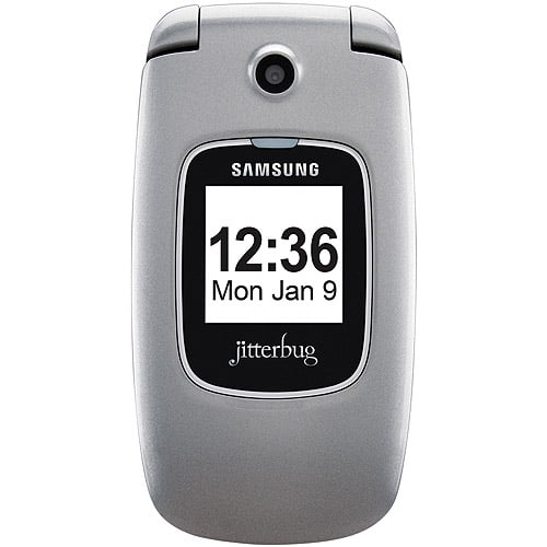 Jitterbug Plus No Contract Cell Phone, Silver