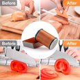 thumbnail image 3 of Auch Knife Sharpener Tool, Rolling Knife Sharpener Kit, Knife Sharpening with Ceramic for Steel of Any Hardness, Kitchen Knife Sharpener with 15 & 20 Degree Magnetic Angle (Knife Sharpener), 3 of 6