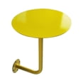 thumbnail image 2 of Flynix 35cm Wall Mounted Table Sofa Side Table, Easy to Install with Screw Round Coffee yellow, 2 of 10