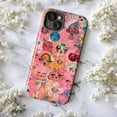 thumbnail image 6 of 3 in 1 Floral Kawaii Phone Case Set, Cute Artistic Face Phone Cover Combo for iPhone 16 15 14 13 12 11 Plus Pro Max Mini, 6 of 6