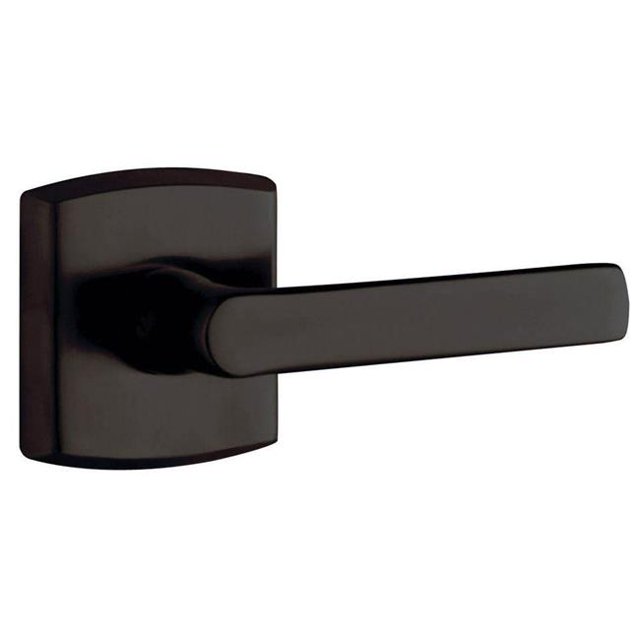 Baldwin 5485V102PASS Passage Preconfigured 5485V Lever with R026 Rose - Oil Rubbed Bronze