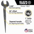 thumbnail image 2 of Llave Spud Klein Tools 3214, 41 mm, apertura, perno de 25 mm, 2 of 8